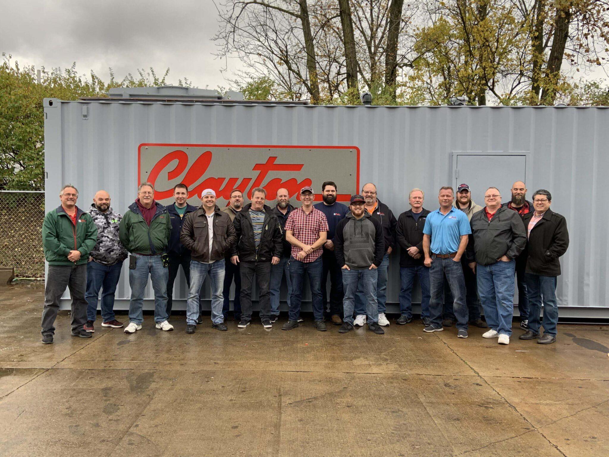 Lead techs with Jorge 2019 scaled Clayton Industries – Advanced Steam Boiler Technology