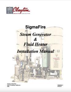 SigmaFire Installation Manual R020932J1 August 2016