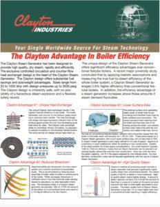 Clayton Advantage Brochure