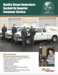 Clayton Boiler Service Brochure