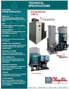 Steam Master CSM-15