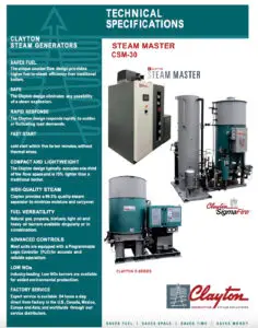 Steam Master CSM-30