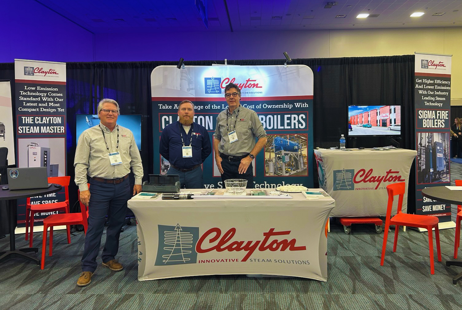 West Pack Trade Show Clayton Industries – Advanced Steam Boiler Technology